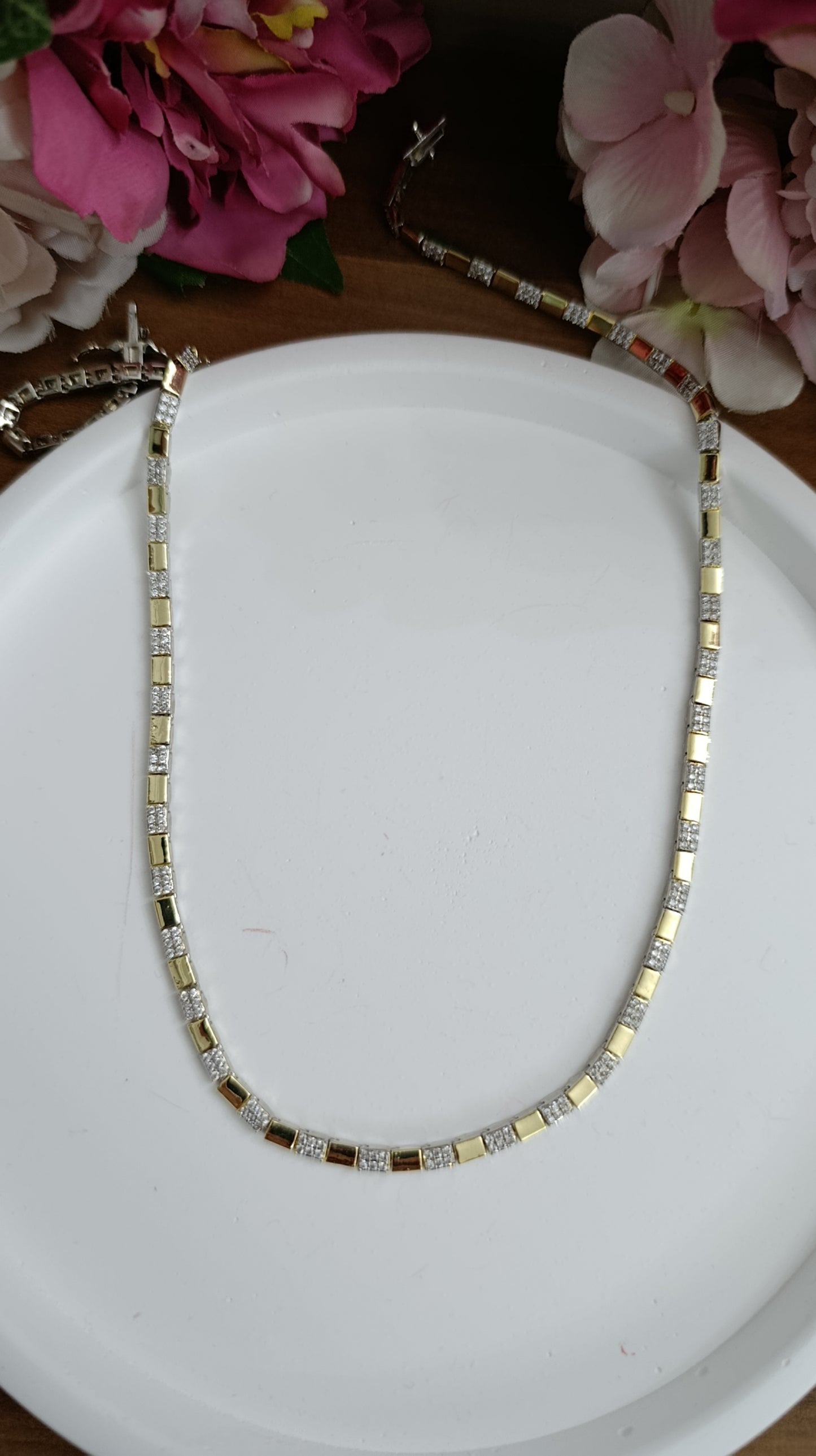 Shadiva Golden Mosaic Kolye