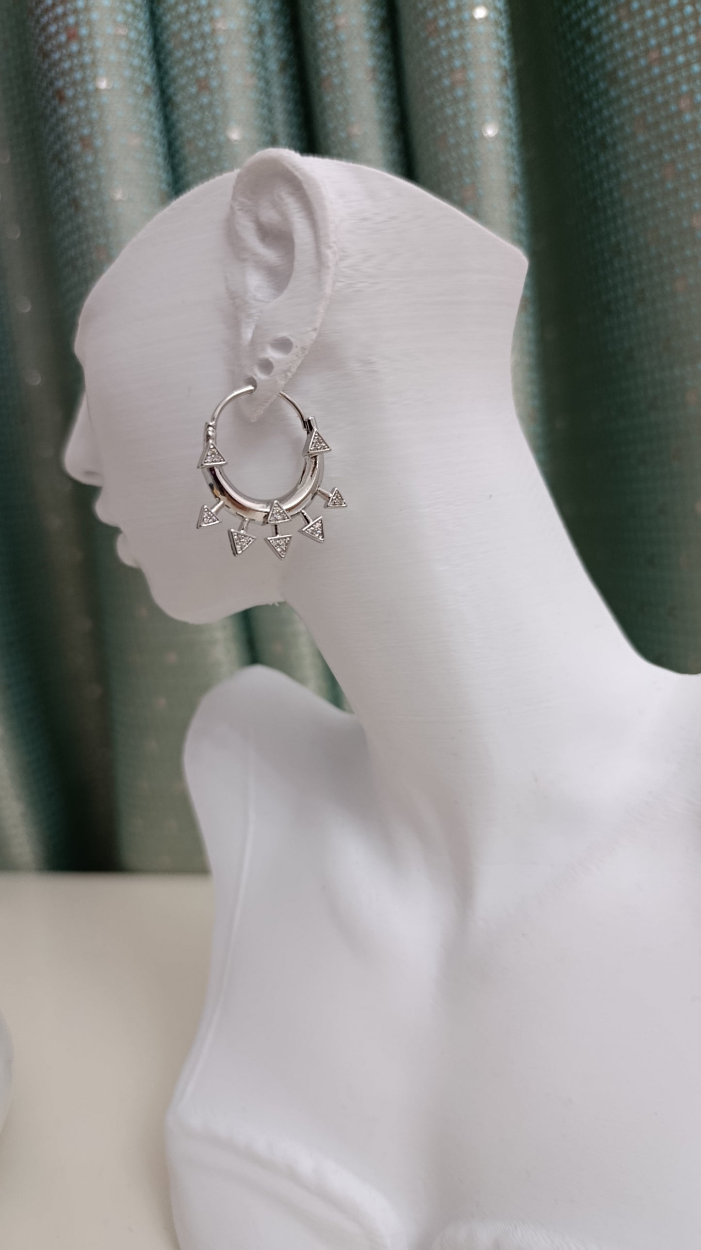 Shadiva Silver Star Küpe