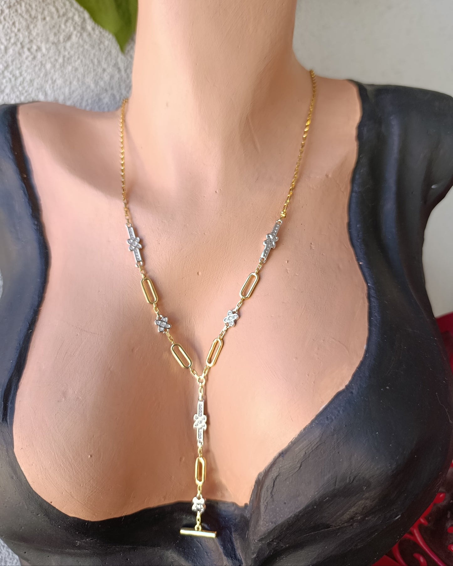 Shadiva Elegant Y Kolye