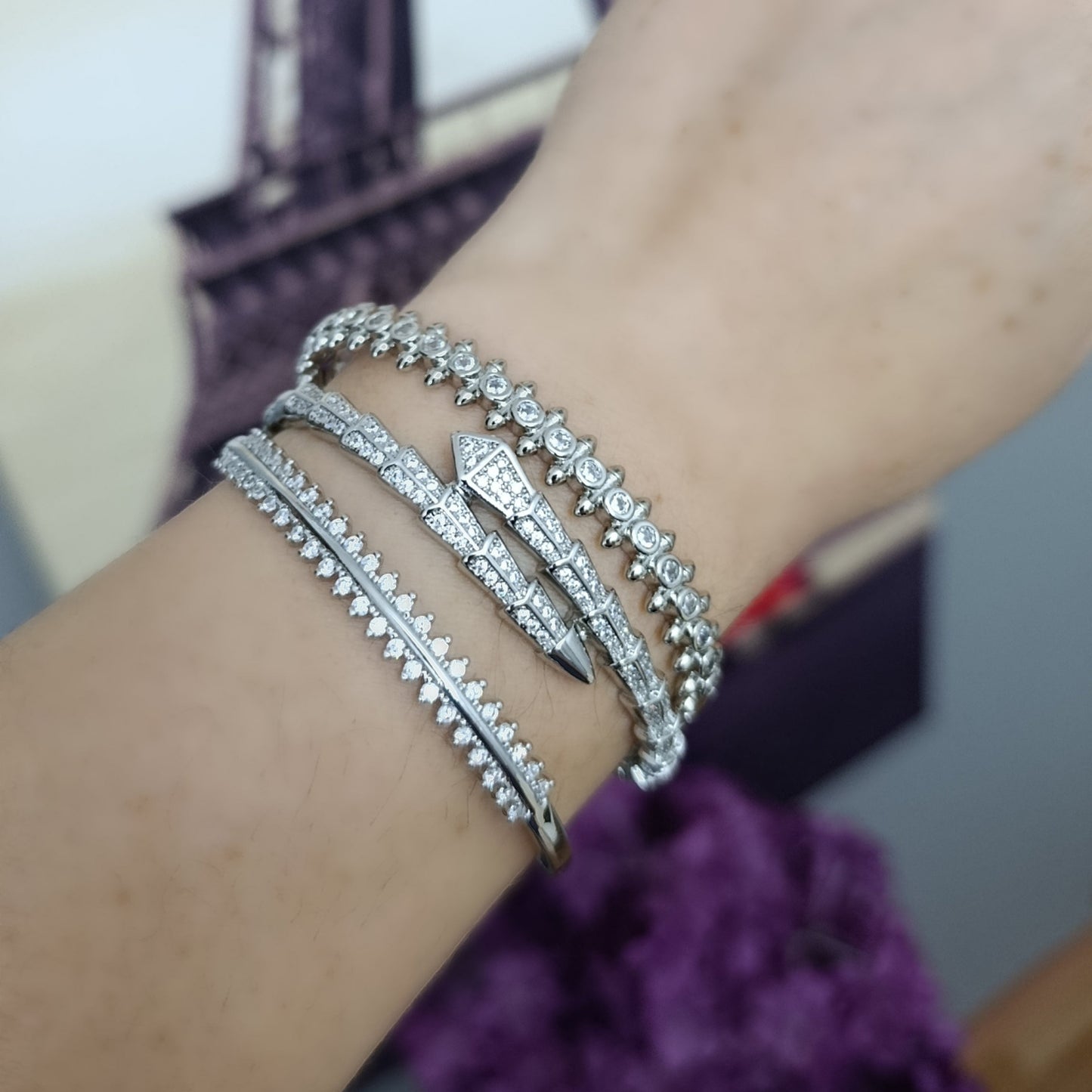 Silver Kelepçe Bileklik