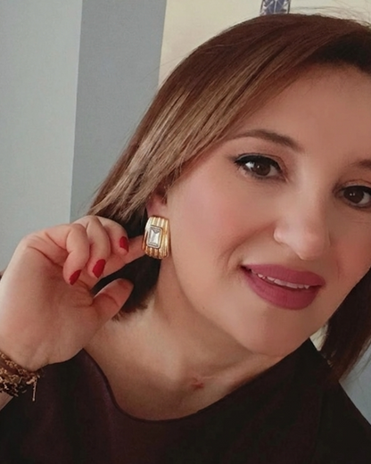 Shadiva Vintage Serisi Altın Kaplama Baget Kristal Küpe