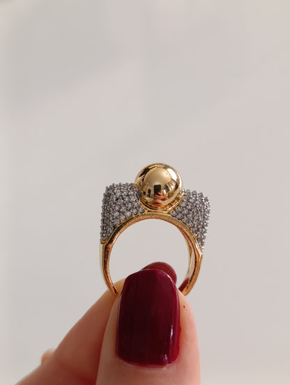 Shadiva Sphere Taş Detaylı Yüzük