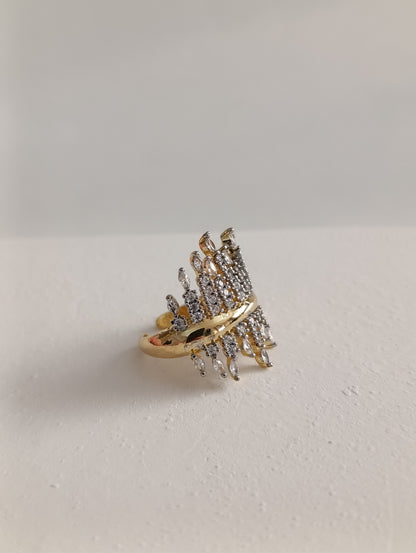 Shadiva Aurora Taş Detaylı Yüzük