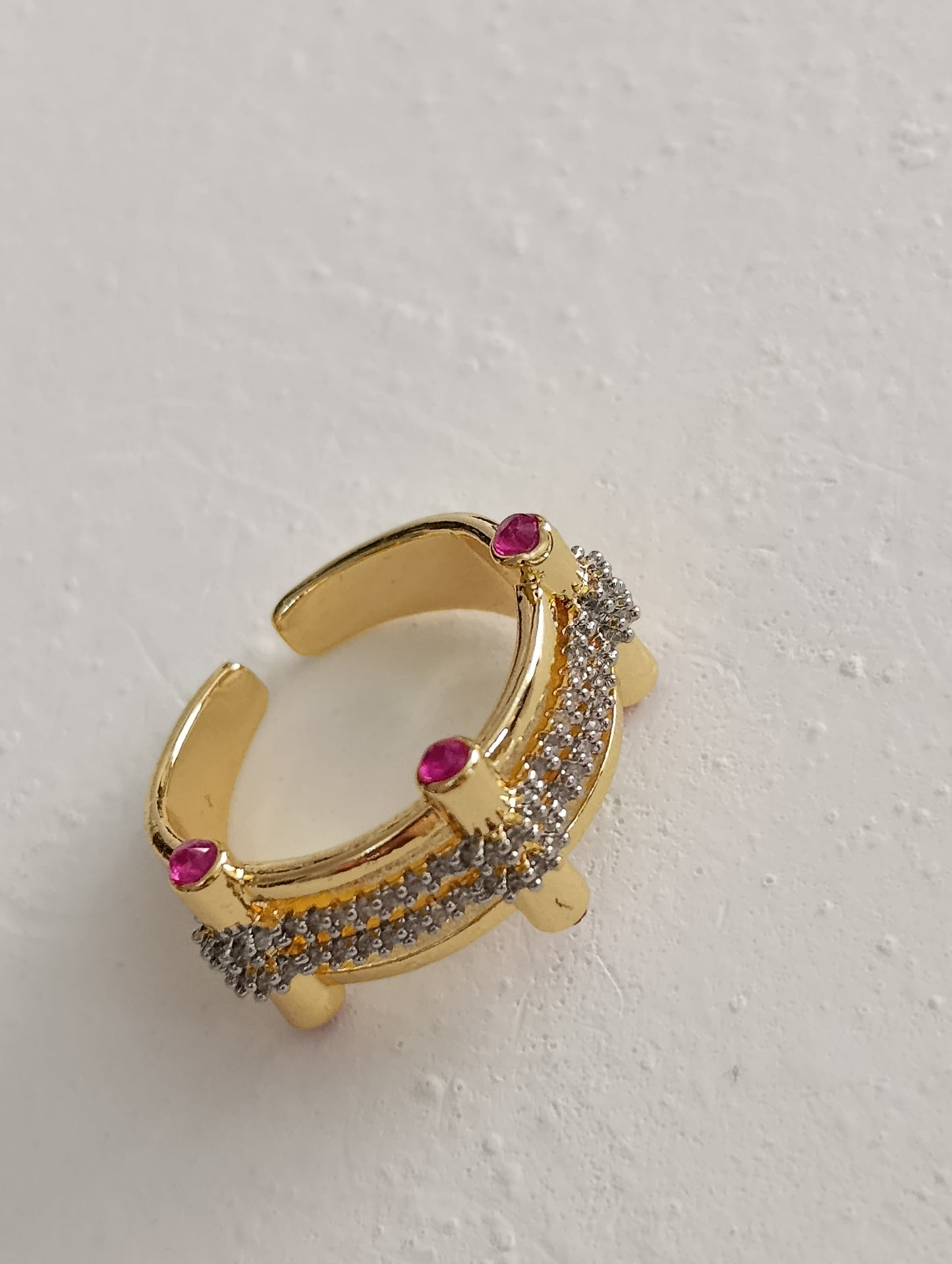 Shadiva Ruby Crown Yüzük