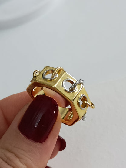 Shadiva Chain Luxe Yüzük