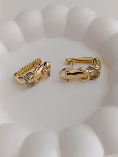 Shadiva Link Hoops Küpe