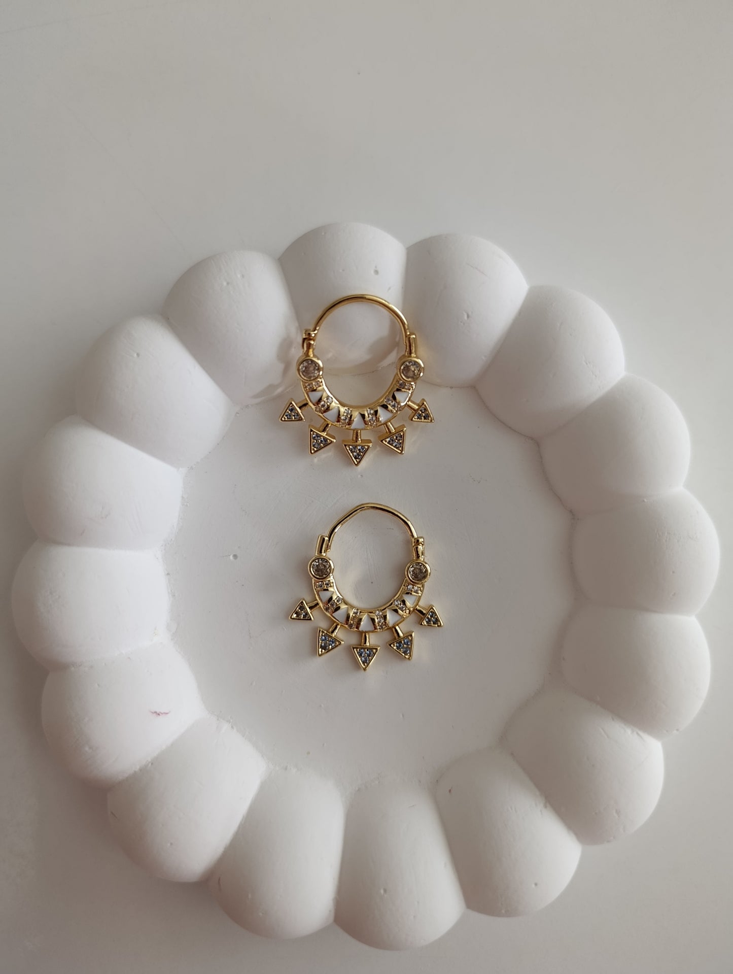 Shadiva Golden Spike Küpe