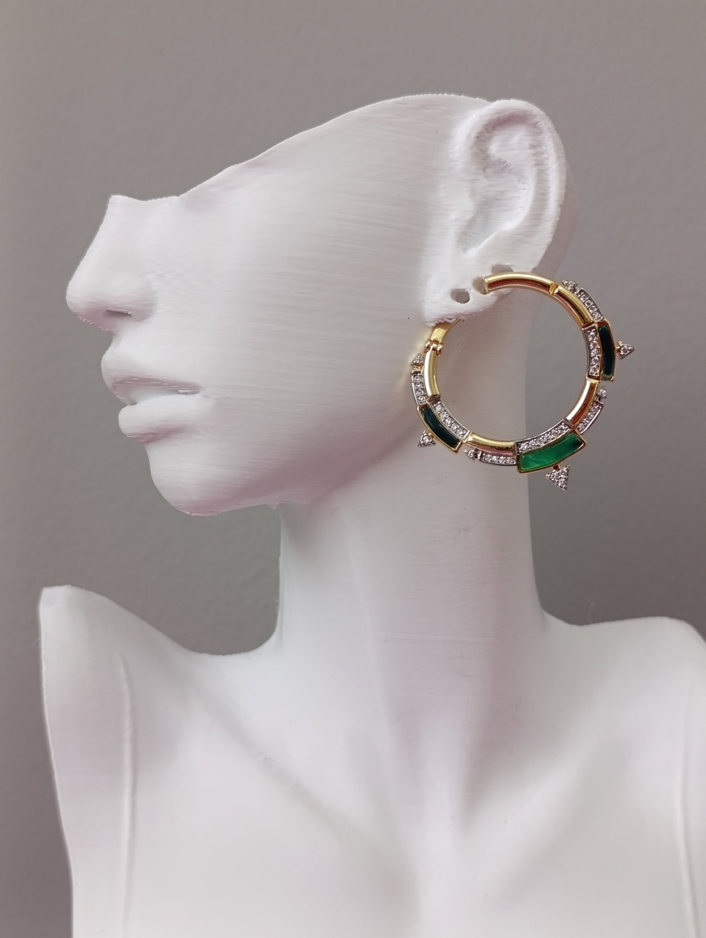Shadiva Bold Hoops Küpe