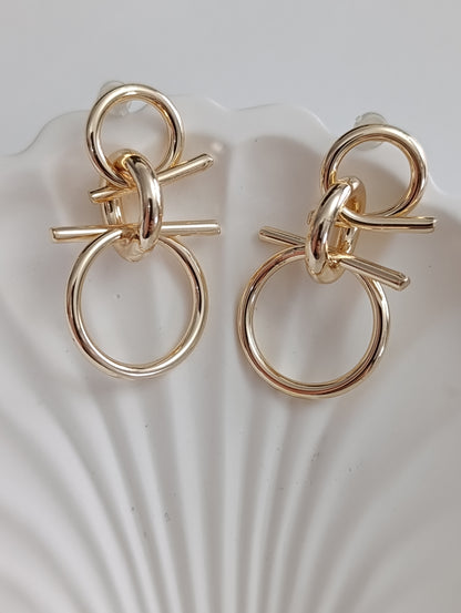 Shadiva Double Hoops Harmonie Küpe