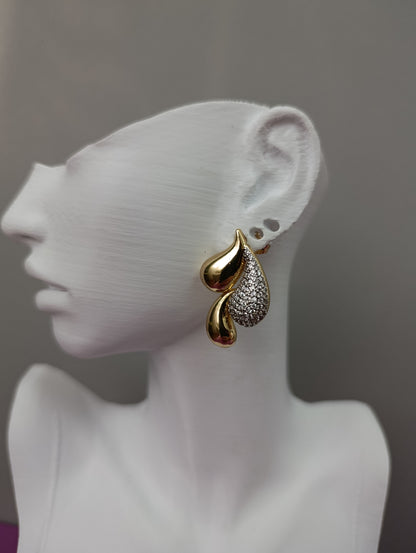 Shadiva Golden Flow Küpe