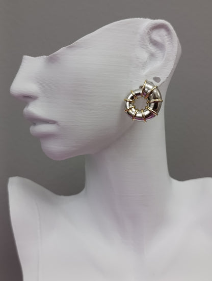 Shadiva Bold Circle Küpe