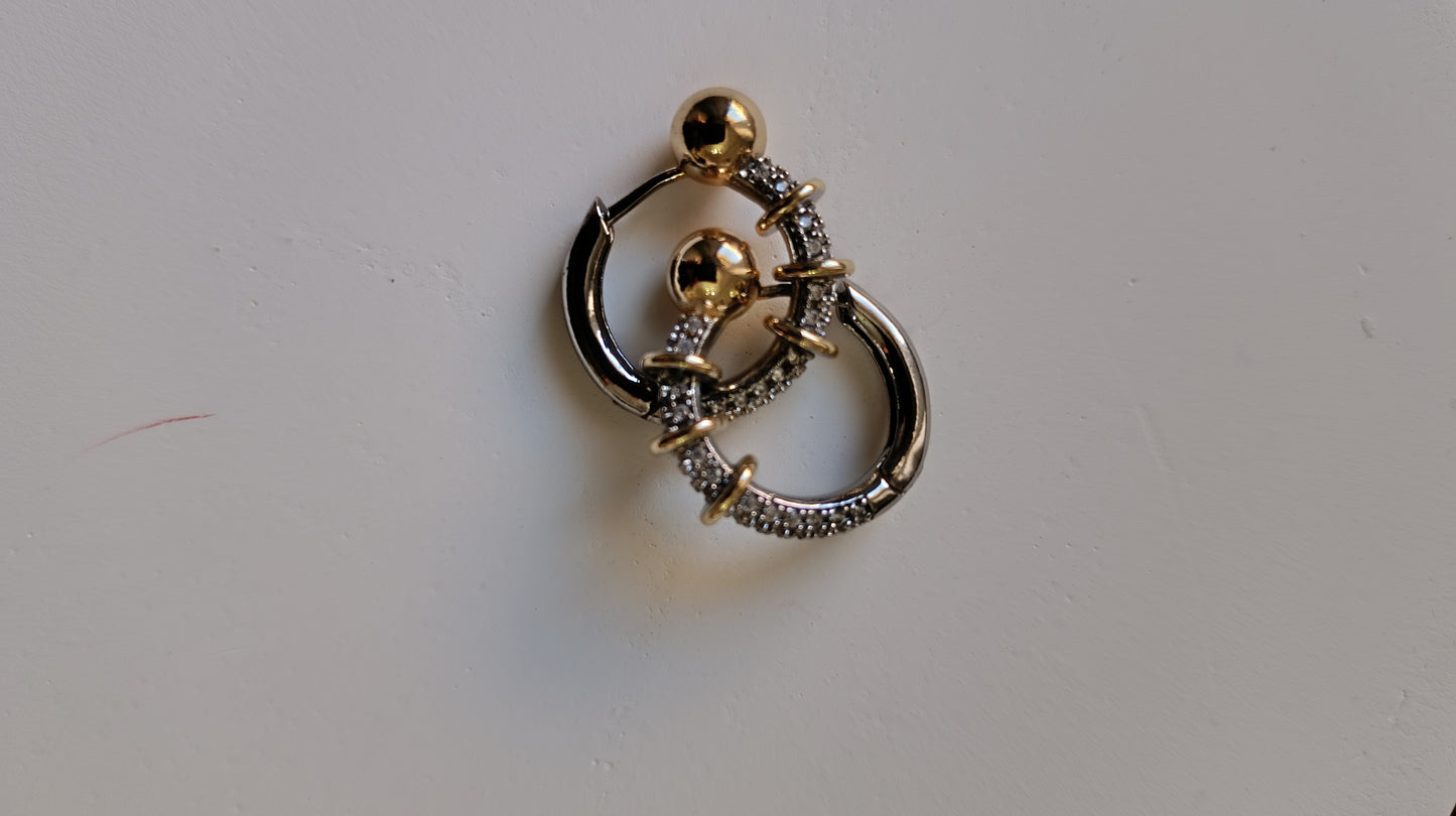 Shadiva Bold Sphere Küpe