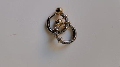 Shadiva Bold Sphere Küpe