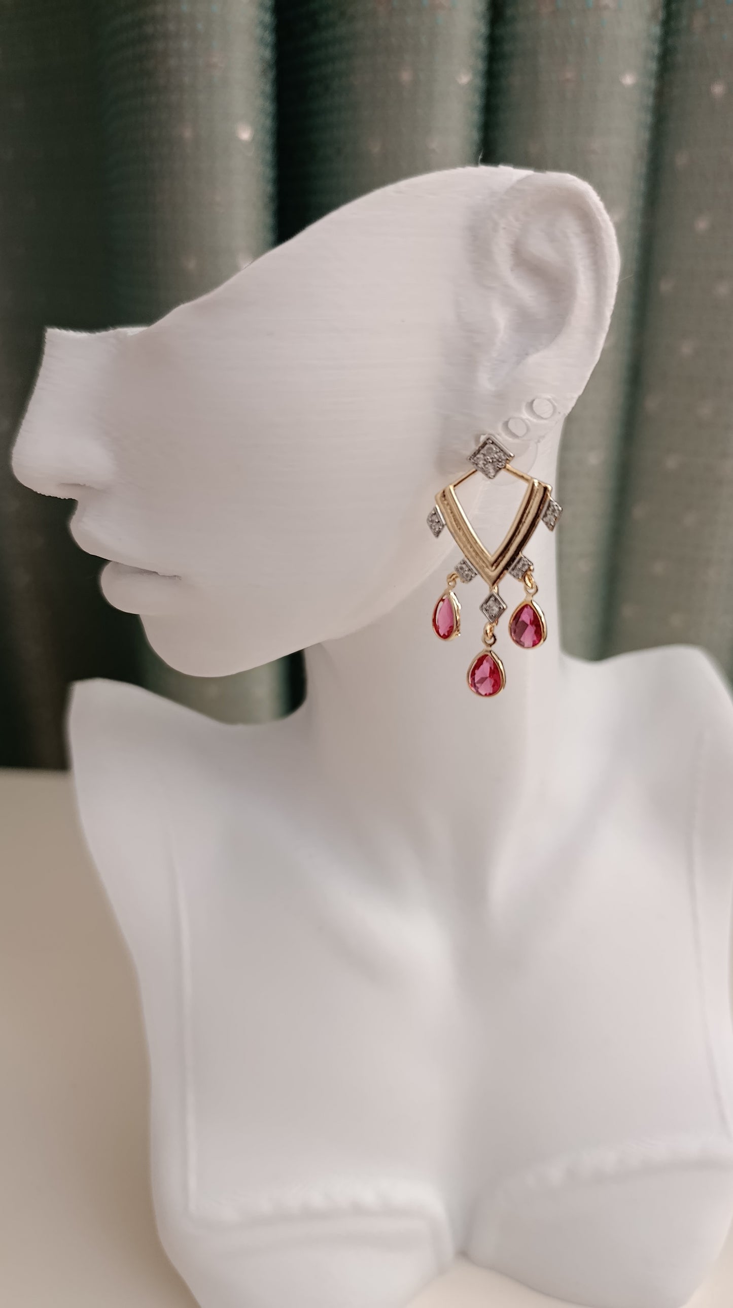 Shadiva Ruby Luxe Küpe