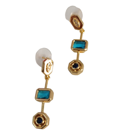 Shadiva Turquoise Geometry Küpe