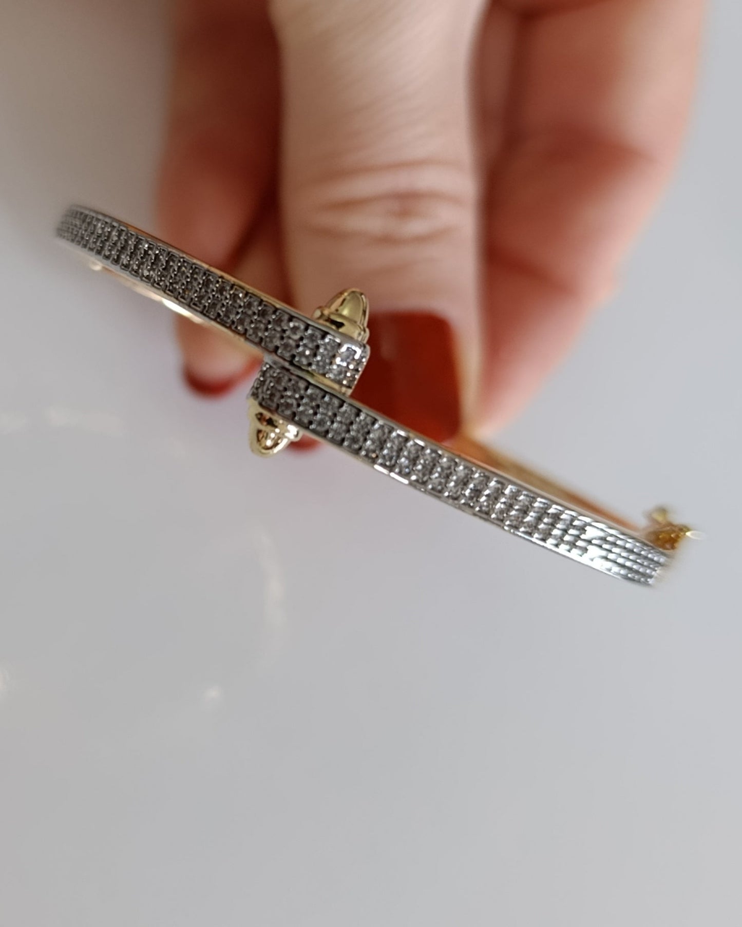 Shadiva Diamond Kelepçe Bileklik