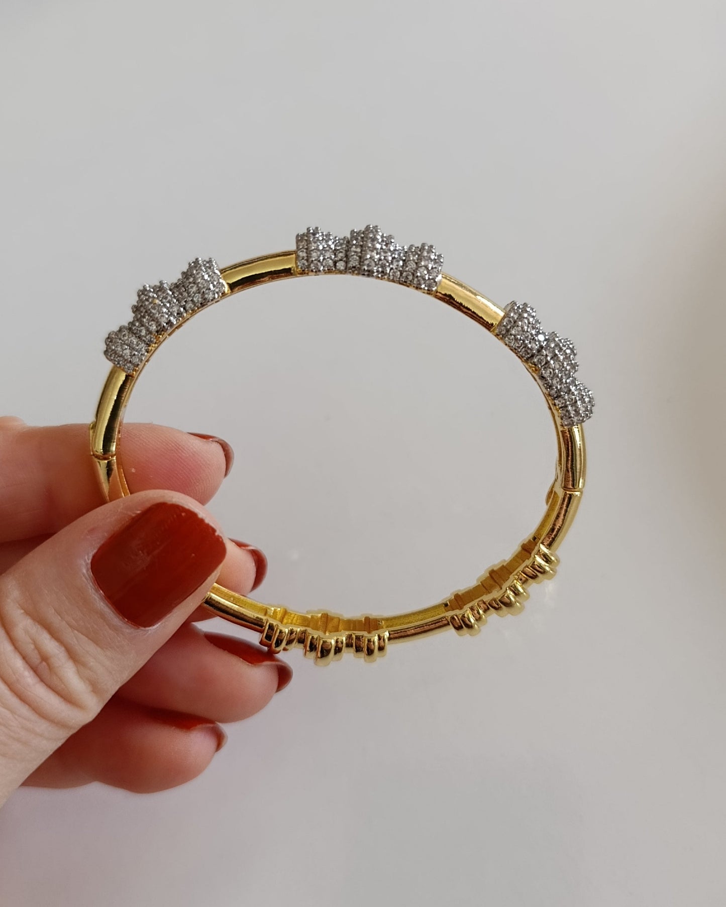 Shadiva Diamond Kelepçe Bileklik