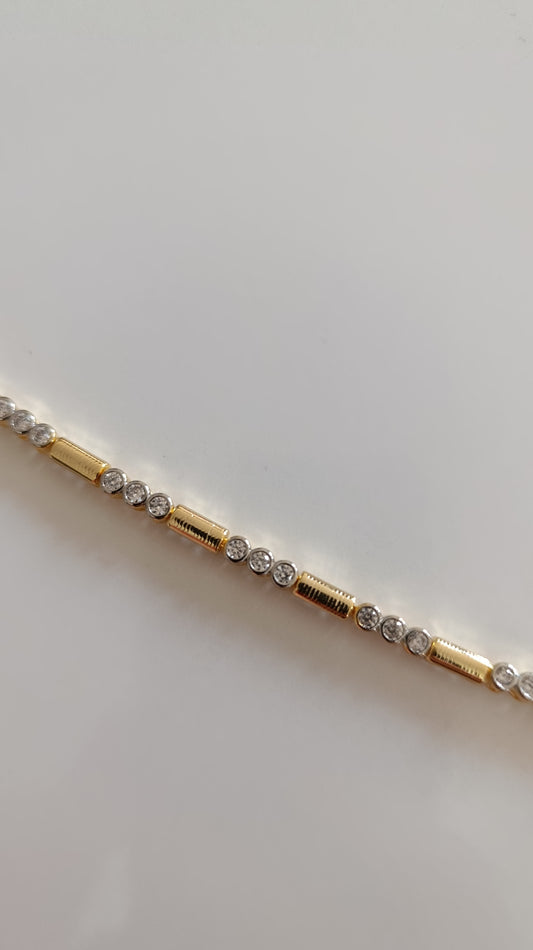 Gold Premium Seri Çubuk Geçiş Su Yolu Bileklik