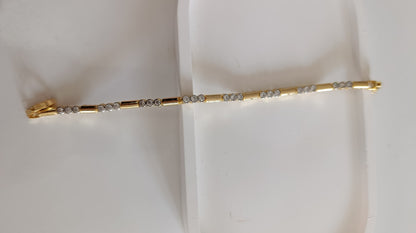 Gold Premium Seri Çubuk Geçiş Su Yolu Bileklik