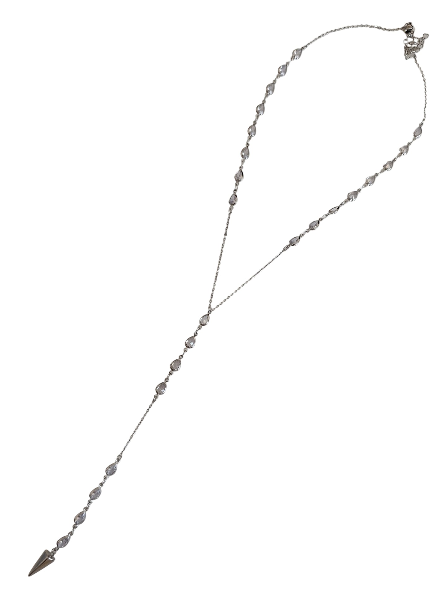 Shadiva Silver Taşlı V Kolye