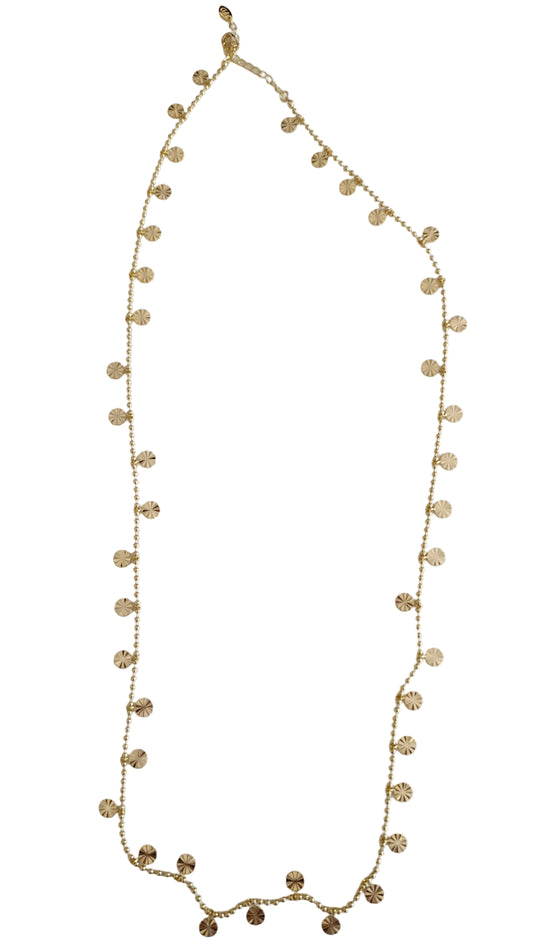 Shadiva Gold Premium Seri Lazer Kesim Pul Kolye