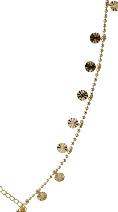 Shadiva Gold Premium Seri Lazer Kesim Pul Kolye