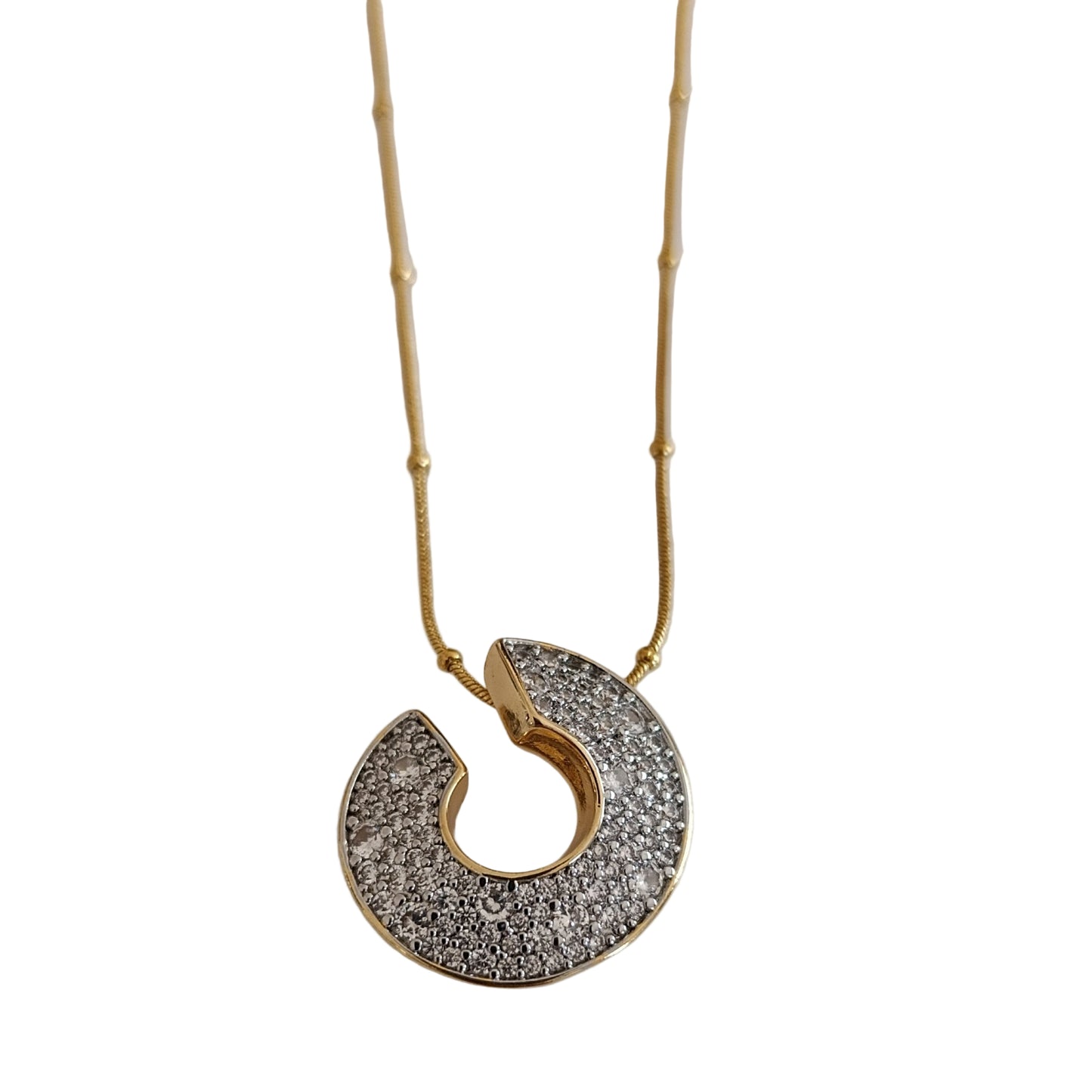 Shadiva Gold Premium Seri Taşlı Kolye