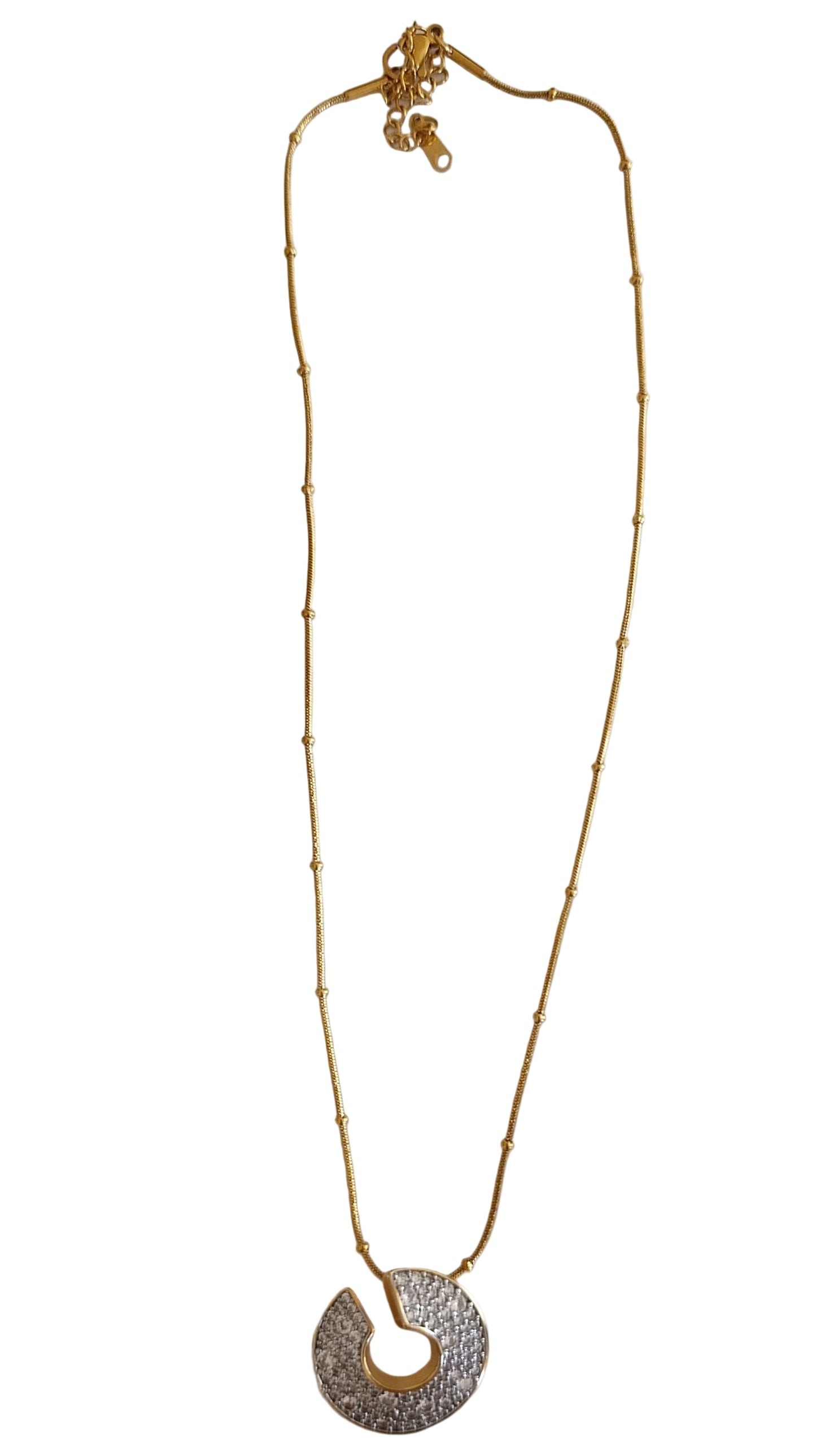 Shadiva Gold Premium Seri Taşlı Kolye