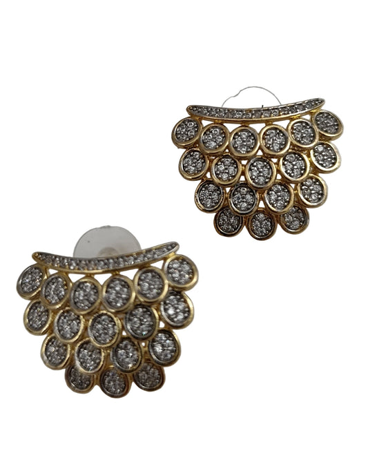 Shadiva Cascade Taş Detaylı Küpe