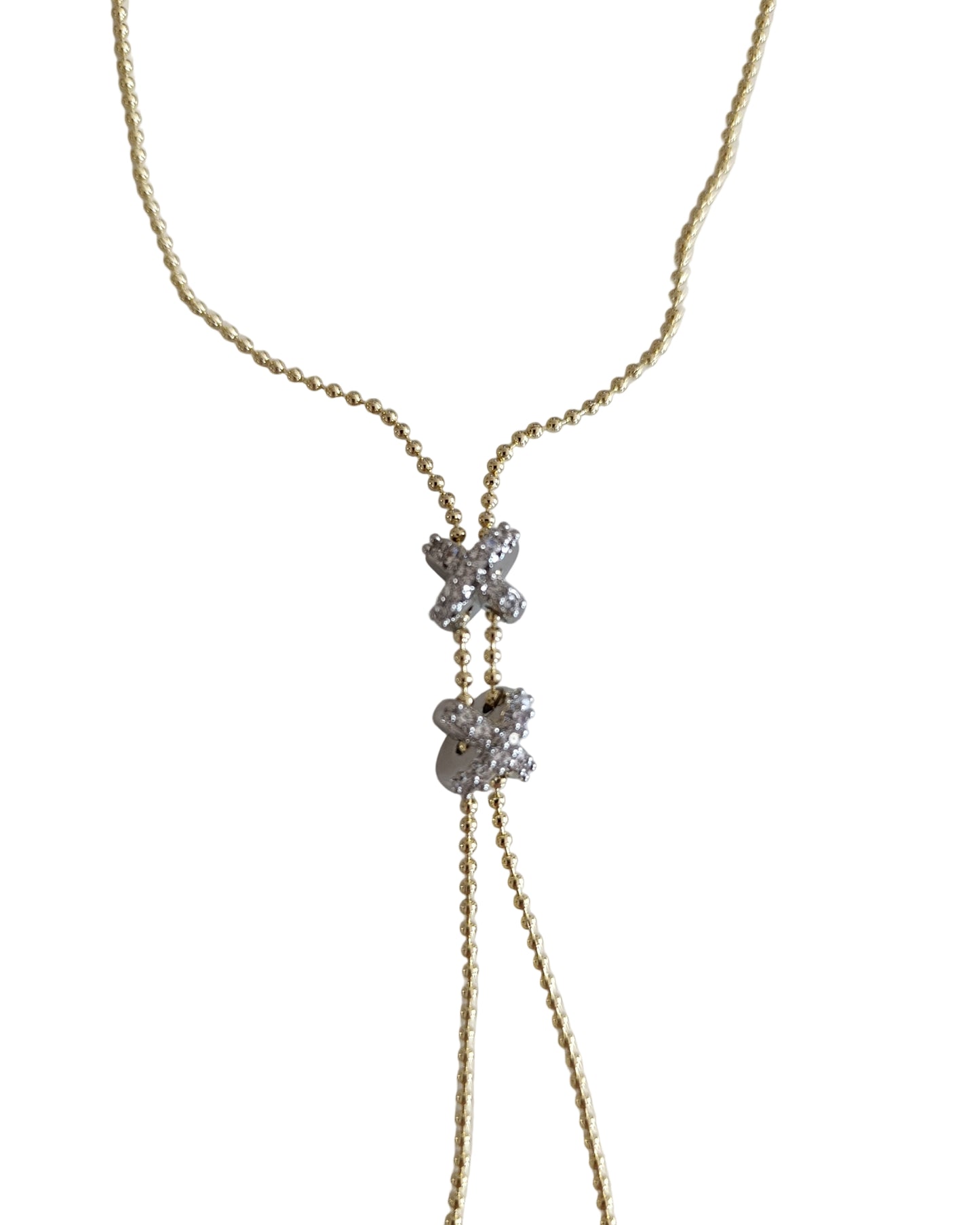 Shadiva Gold Premium Seri Taş Detay Dekolte Y Kolye