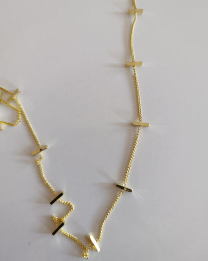 Shadiva Gold Premium Seri 95cm T Kolye