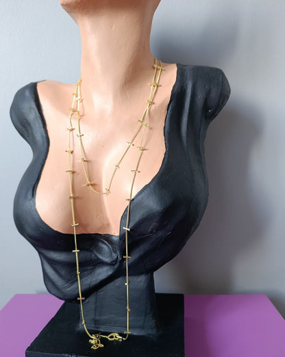 Shadiva Gold Premium Seri 95cm T Kolye