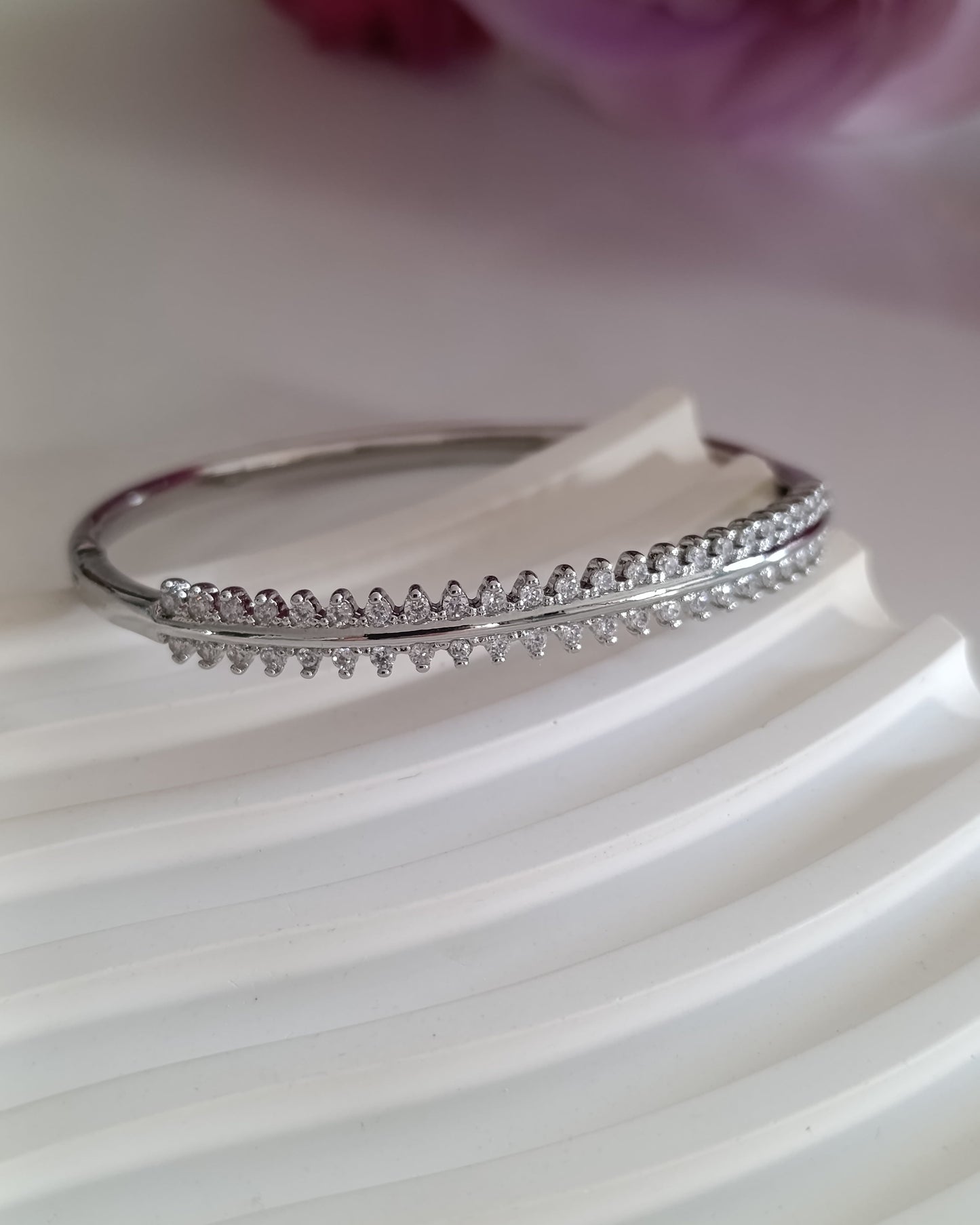 Shadiva Silver Premium Seri Zirkon Taşlı Bileklik