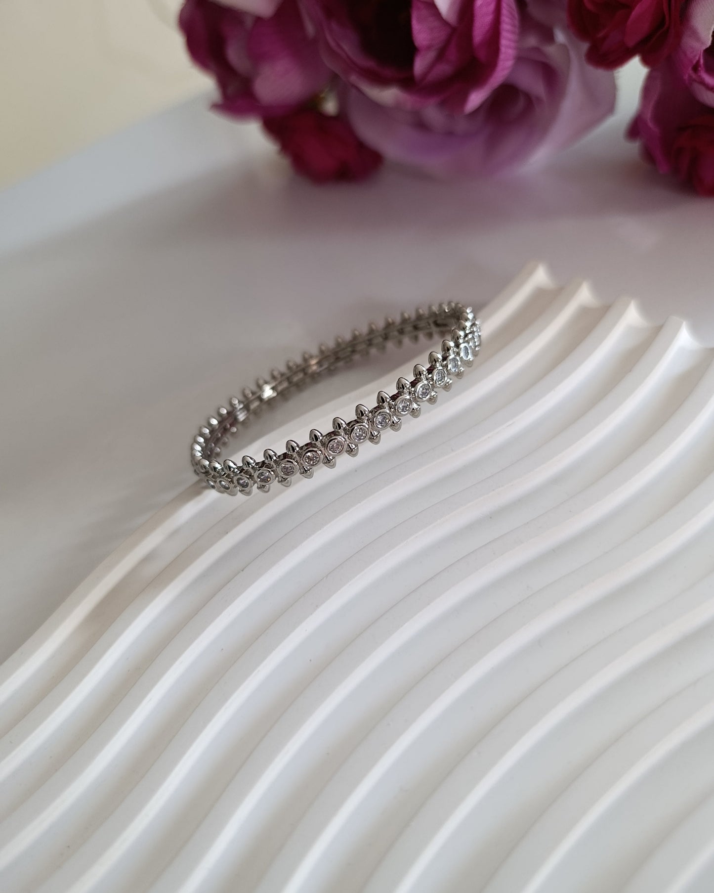 Shadiva Silver Premium Seri Zirkon Taşlı Bileklik