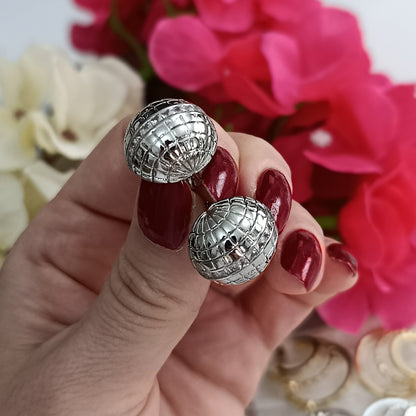 Shadiva Zirkon Taşlı Premium Silver Top Küpe