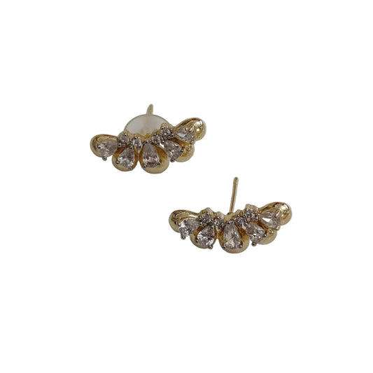 Shadiva Gold Premium Seri Damla Küpe