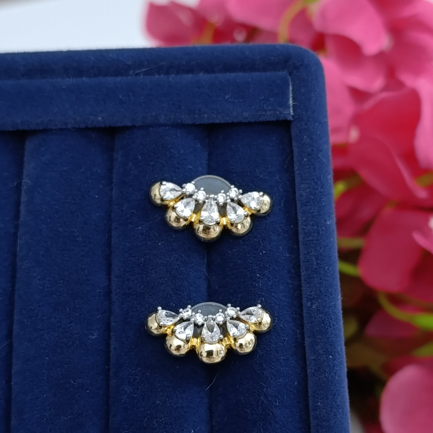 Shadiva Gold Premium Seri Damla Küpe