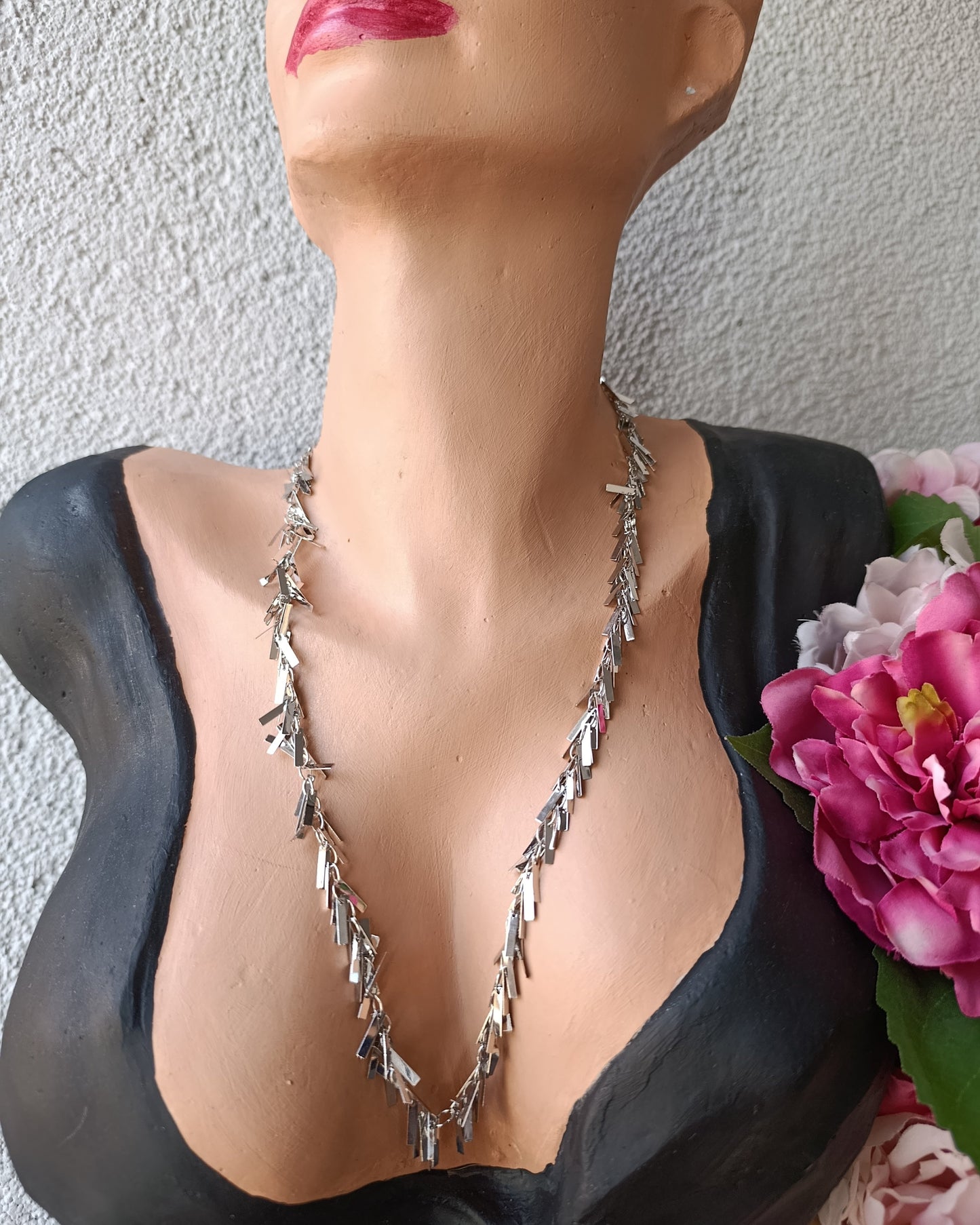 Shadiva Silver Premium Seri 50cm Çubuk Kolye