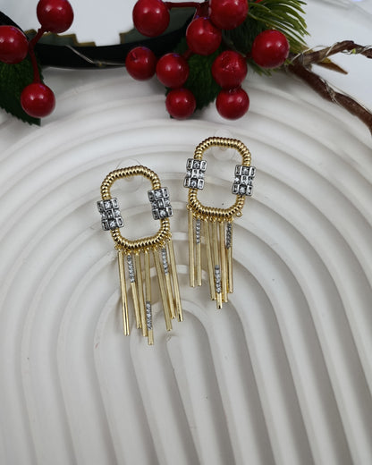 Shadiva Luxe Fringe Earring