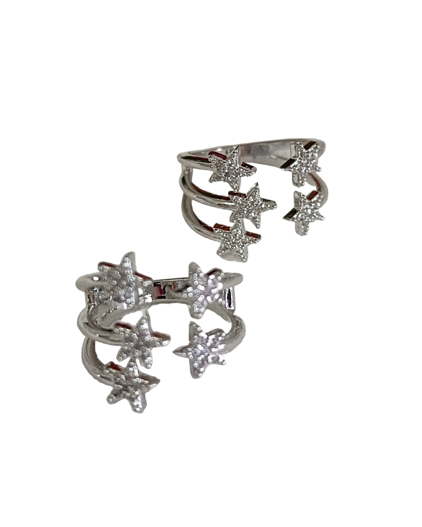 Shadiva Silver Yıldız Küme Yüzük