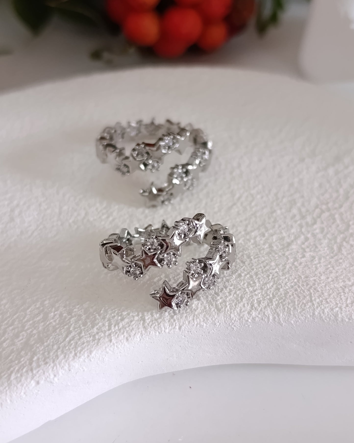 Shadiva Silver Yıldız Yüzük