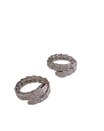 Shadiva Silver Yılan Yüzük