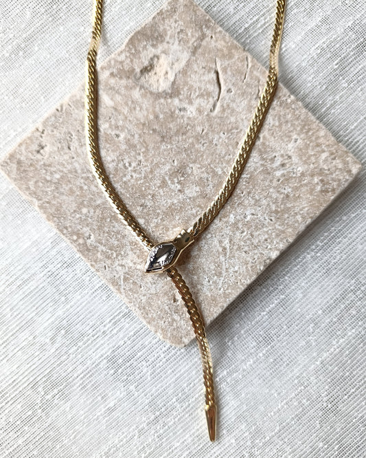 Shadiva Marka Premium Seri Ezme Gold Kolye