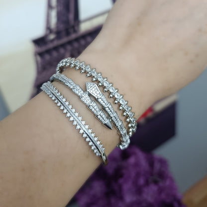 Silver Kelepçe Bileklik