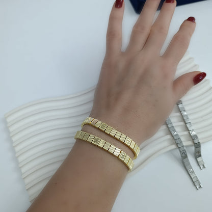 Shadiva Marka Model Özel Seri Gold Bileklik