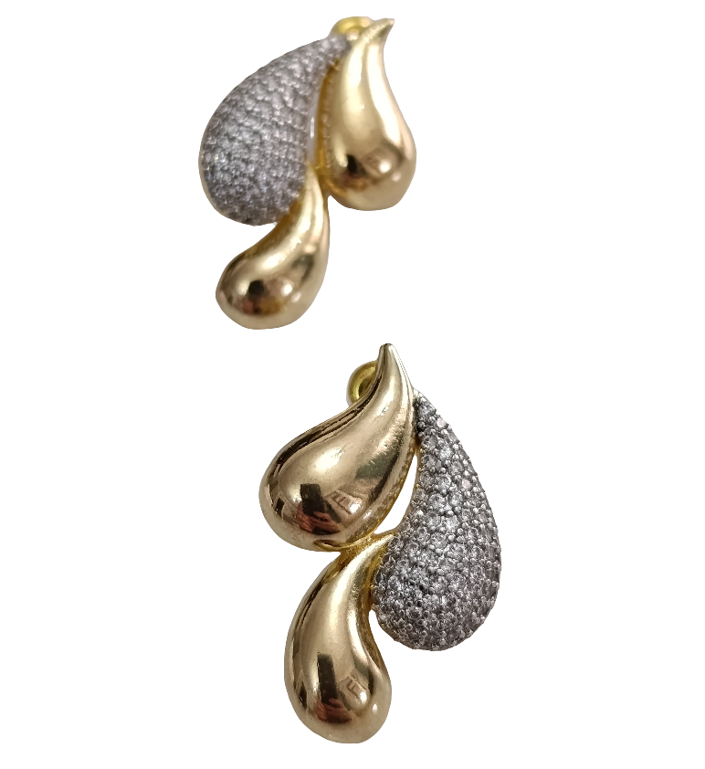 Shadiva Golden Flow Küpe