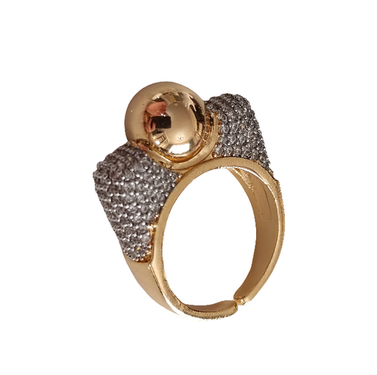 Shadiva Sphere Taş Detaylı Yüzük