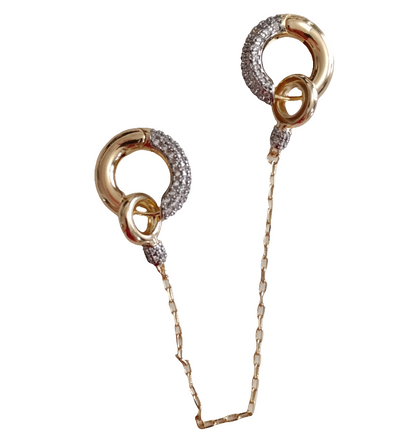 Shadiva Luna Chain Küpe