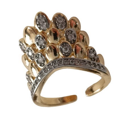 Shadiva Cascade Taş Detaylı Yüzük