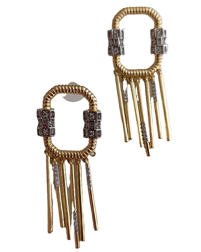Shadiva Luxe Fringe Earring